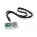 Durable Eco ID Card Holder For 1 Card Grey (Pack of 10) 898810 DB73060