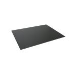 Durable Desk Mat with Contoured Edges 650x500mm Polypropylene Black 713301 DB73093