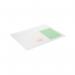 Durable Desk Mat with Contoured Edges 650x500mm Polypropylene Transparent 712319 DB73099