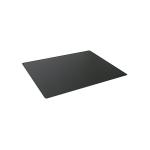 Durable Desk Mat with Contoured Edges 530x400mm Polypropylene Black 713201 DB73101