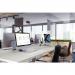 Durable Desk Mat with Contoured Edges 530x400mm Polypropylene Transparent 712219 DB73107