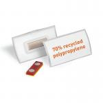 Durable Name Badge CLICK FOLD w/Magnet Place/Hold 40x75 (Pack of 10) 825919 DB73220