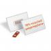 Durable CLICK FOLD Recycled Magnet Name Tag Badge Holder 54x90mm (Pack of 10) 826019 DB73221