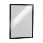 Durable Duraframe Poster Magnetic Signage Frame A2 Black 505301 DB73236