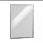 Durable Duraframe Poster Magnetic Signage Frame A2 Silver 505323 DB73242