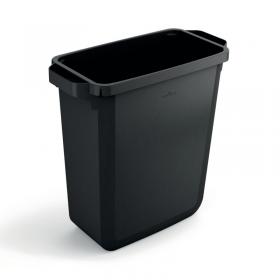 Durable Durabin Eco Bin 60 Litre Rectangular 282x590x600mm Black 1800503221 DB73250