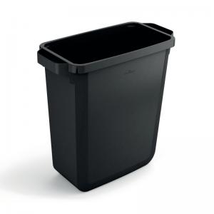 Durable Durabin Eco Bin 60 Litre Rectangular 282x590x600mm Black