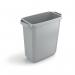 Durable Waste bin DURABIN ECO 60 Litre Rectangular 282x590x600mm Grey 1800503050 DB73252