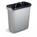 Durable Waste bin DURABIN ECO 60 Litre Rectangular 282x590x600mm Grey 1800503050 DB73252