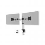 Durable Select Monitor Mount Arm for 2 Screens Up to 32 Inch with Desk Clamp Attachment 509523 DB73499