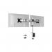 Durable Select Monitor Mount Arm for 2 Screens Up to 32 Inch with Desk Clamp Attachment 509523 DB73499