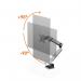 Durable Select Plus Monitor Mount Arm for 1 Screen Up to 32 Inch with Desk Clamp Attachment 509623 DB73500