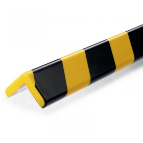 Durable Corner Protection Profile C35 YellowBlack (Pack of 5) 1102130 DB73569