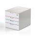 Durable Varicolor Mix Safe 4 Drawer Storage Organiser A4+ 762627 DB73612