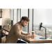 Durable TWIST 360 Gooseneck Tablet and Phone Holder iPad Desk Stand Black 894101 DB73814