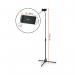 Durable TWIST 360 Gooseneck Tablet and Phone Holder iPad Tripod Stand Black 894201 DB73815