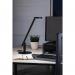 Durable Luctra LITE 3D Gesture Control Bio Effective Desk Lamp Aluminium Black 921301 DB73827