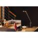 Durable Luctra LITE 3D Gesture Control Bio Effective Desk Lamp Aluminium Black 921301 DB73827