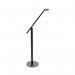 Durable Luctra LITE 3D Gesture Control Bio Effective Floor Lamp Aluminium Black 928901 DB74011
