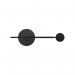 Durable Luctra LITE 3D Gesture Control Bio Effective Floor Lamp Aluminium Black 928901 DB74011