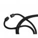 Durable Recycled Fabric Lanyard Black (Pack of 10) 824101 DB74098
