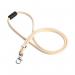 Durable Recycled Fabric Lanyard Beige (Pack of 10) 824116 DB74109