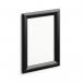 Durable Aluminium Snap Frame Notice Holder A5 Black 479501 DB74129