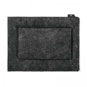 Durable Recycled Felt Protective Laptop Sleeve 13 Inch with Accessory