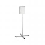 Durable Outdoor Stainless Steel Floor Stand A4 Grey 502057 DB74212