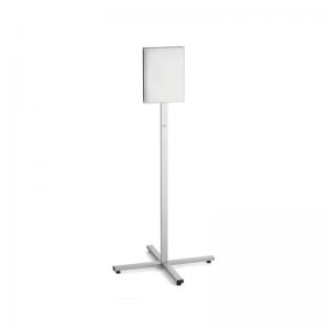 Durable Outdoor Stainless Steel Floor Stand A4 Grey 502057 DB74212