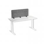 Durable Recycled Felt Desk Divider Panel 120cm Grey 313458 DB74368