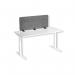 Durable Recycled Felt Desk Divider Panel 120cm Grey 313458 DB74368