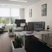 Durable Recycled Felt Desk Divider Panel 120cm Grey 313458 DB74368