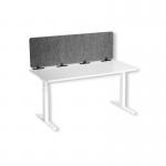 Durable Recycled Felt Desk Divider Panel 160cm Grey 313558 DB74369