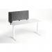 Durable Recycled Felt Desk Divider Panel 160cm Grey 313558 DB74369