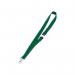 Durable Name Badge Lanyard 20mm Green (Pack of 10) 8137/05 DB80012