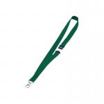 The green Durable Soft Lanyard with Clip and Safety Release is durable and comes in a pack of 10. It features the brands name badge accessories and has the model number 813705 DB80012.