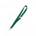 The green Durable Soft Lanyard with Clip and Safety Release is durable and comes in a pack of 10. It features the brands name badge accessories and has the model number 813705 DB80012.