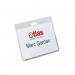 This image shows a pack of 20 durable name badge ID card holders with insert cards. Each badge has a size of 60x90mm and features a sturdy design for long-lasting use. Perfect for identification in any professional setting.