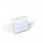 Durable Visitor Badge 60x90mm Transparent (Pack of 20) 8136/19 DB80027