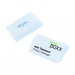 Durable Pin Name Badge 54x90mm Transparent (Pack of 50) 8004 DB8004