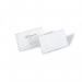Durable Pin Name Badge 40x75mm Clear (Pack of 100) 8008 DB8008