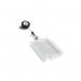 Durable Dual Security Pass Holder with Badge Reel Clear (Pack of 10) 822419 DB80277