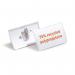 Durable Click Fold Name Badge with Combi Clip 54x90mm Clear (Pack of 25) 8214/19 DB80305