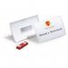 Durable Click Fold Name Badge with Magnet 54x90mm (Pack of 10) 811719 DB80306