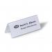 Durable Table Place Name Holder 61x150mm Clear (Pack of 25) 8050 DB8050