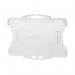 Durable Security Pass Plastic ID Card Holders for Lanyards Clear (Pack of 10) 891819 DB80760