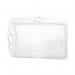 Durable Enclosed Security Pass ID Card Holder for Lanyards 54x87mm Clear (Pack of 10) 890519 DB80762