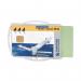 Durable ID Card Holder For 2 Cards 54x87mm Transparent (Pack of 10) 891919 DB80766