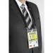 Durable A6 Name Badge with Textile Lanyard (Pack of 10) 852501